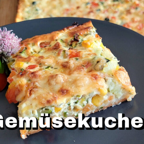 Gemüsekuchen zum Mitnehmen schmeckt warm und kalt - Meiers Kochtipps