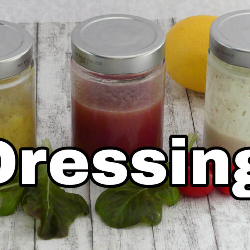 Salatdressing | 3 einfache Rezepte - Meiers Kochtipps