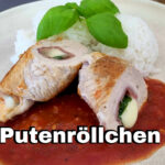 Sommerliche Putenröllchen mit Jasminreis Rezept