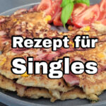 Deftiger Pfannkuchen mit Speck Rezept für Singles Rezept