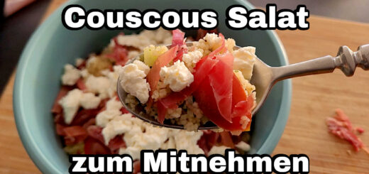 Couscous Salat perfekt zum Mitnehmen